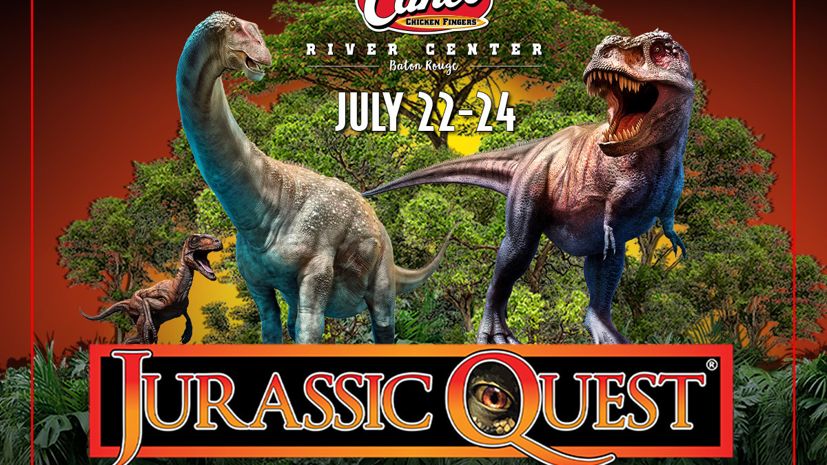 Jurassic Quest - Tyson the T.rex and Prehistoric Nick meet, not