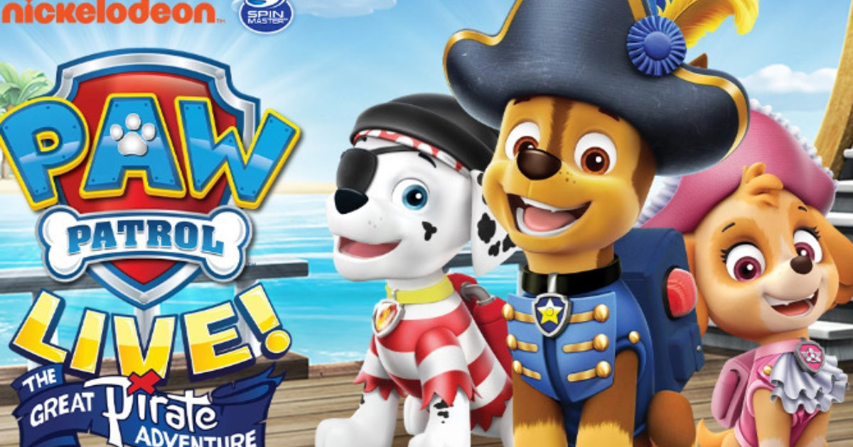 paw patrol pirate chase